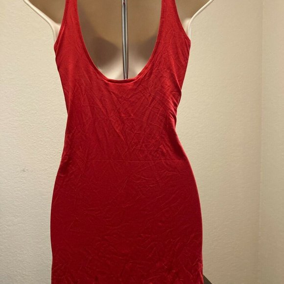 Forever 21 Sexy Strappy Red Dress Small NWT - Picture 2 of 5
